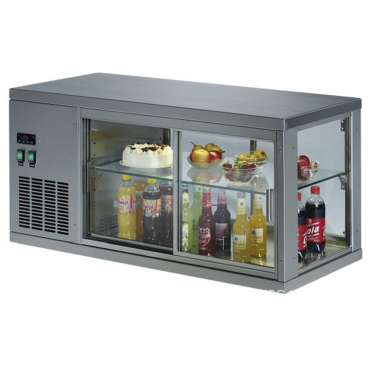KBS Aufsatzkühlvitrine VES 211 B 1110 mm x T 510 mm x H 540 mm - Bild-Darstellung des Produktes 1