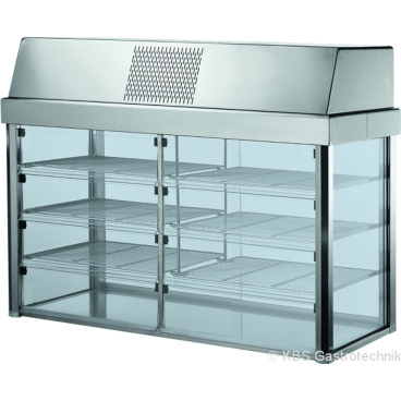 KBS Aufsatz Kühlvitrine Kühlplatte C-AKV 1400 SB B 1455 mm x T 635 mm x H 1150 mm - Bild-Darstellung des Produktes 1