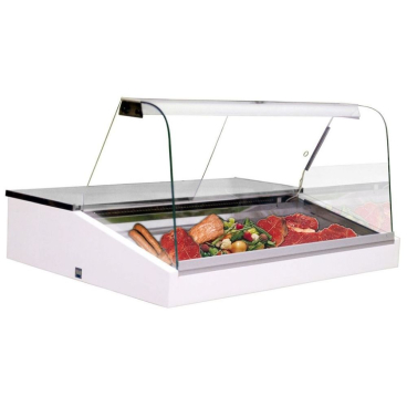 KBS Mehrzweckvitrine Basic 100 B 990 mm x T 945 mm x H 730 mm - Bild-Darstellung des Produktes 1