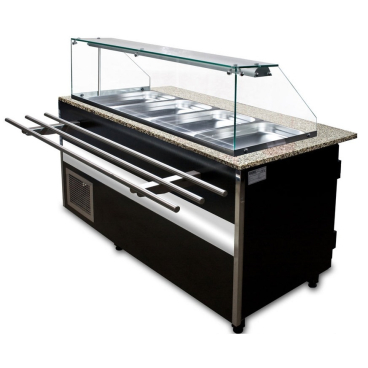 KBS Verkaufstheke Gastroline 2011 B 2000 mm x T 800 mm x H 1250 mm - Bild-Darstellung des Produktes 1