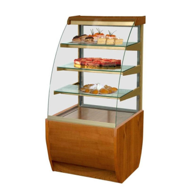 KBS Kuchentheke Jamaika 700 mit 3 Glasablagen B 700 mm x T 865 mm x H 1360 mm - Bild-Darstellung des Produktes 1