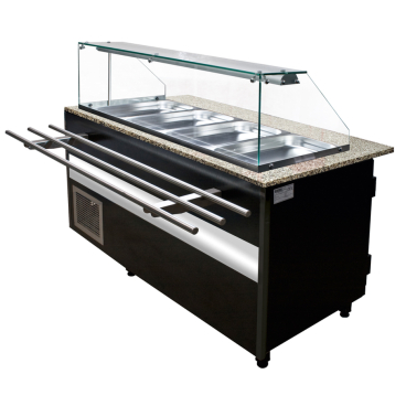 KBS Verkaufstheke Gastroline 2511 B 2500 mm x T 800 mm x H 1250 mm - Bild-Darstellung des Produktes 1