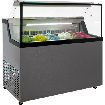 KBS Speiseeis-Verkaufsvitrine Mirabello 6 B 1190 mm x T 677 mm x H 1190 mm - Bild-Darstellung des Produktes 1