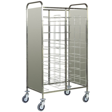 KBS Abräumwagen 740 für 20 Tabletts GN 1/1 mit Seitenwänden B 740 mm x T 620 mm x H 1750 mm - Bild-Darstellung des Produktes 1