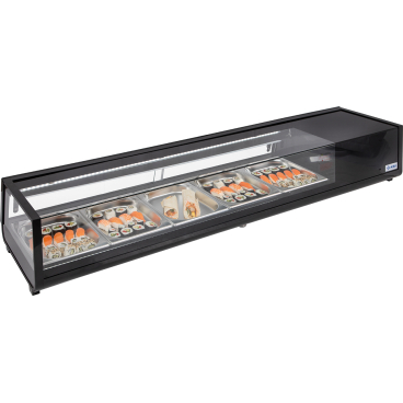 KBS Belegstation Sushi 1810 für 5x GN 1/2 B 1797 mm x T 426 mm x H 296 mm - Bild-Darstellung des Produktes 1