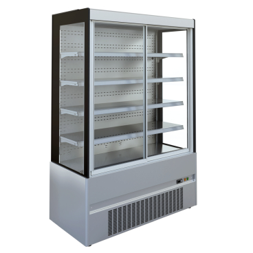 KBS Wandkühlregal Edelstahl Cronus 1510 mit Schiebetüren B 1510 mm x T 630 mm x H 1920 mm - Bild-Darstellung des Produktes 1