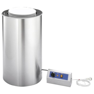 KBS Einbau Tellerspender beheizt ohne Deckel für Teller Ø 240-340 mm B 480 mm x T 480 mm x H 730 mm - Bild-Darstellung des Produktes 1
