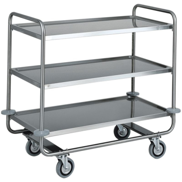KBS Schwerlast-Servierwagen 1100 mit 3 Böden - 105 kg Traglast B 1090 mm x T 590 mm x H 950 mm - Bild-Darstellung des Produktes 1