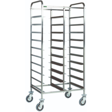 KBS Abräumwagen 740 für 20 Tabletts GN 1/1 ohne Seitenwand B 810 mm x T 620 mm x H 1750 mm - Bild-Darstellung des Produktes 1
