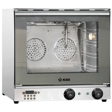 KBS Heißluftofen Premium 2,7 kW mit manuelle Beschwadung mit Grillfunktion  und digitale Anzeige Premium 2,7 kW mit digitale Anzeige - Bild-Darstellung des Produktes 1