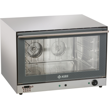 KBS Heißluftofen Euronorm 6,4 kW mit manueller Beschwadung und digitaler Zeitanzeige Euronorm mit digitale Zeitanzeige - Bild-Darstellung des Produktes 1