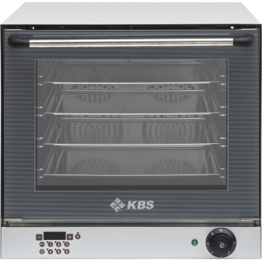 KBS Heißluftofen 2,7 kW für 4 Bleche/Roste 430x320mm und digitaler Zeitanzeige 2,7 kW digitaler Zeitanzeige - Bild-Darstellung des Produktes 1