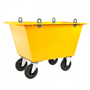 Kongamek Abfallwagen mit Hebeösen 1150x730x860mm Gummibereifung und 300l Volumen 1 Stück - Bild-Darstellung des Produktes 1