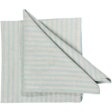 Pichler COLLIN Serviette 40 x 40 cm, 50% Baumwolle/50% Leinen, gestreift 40x40 cm - Bild-Darstellung des Produktes 1