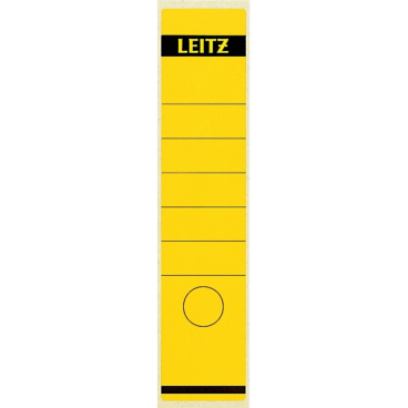 Ordnerrückenschilder 61x285mm selbstklebend gelb VE=100 Stück Ordnerrückenschilder 61x285mm selbstklebend gelb VE=100 Stück - Bild-Darstellung des Produktes 1