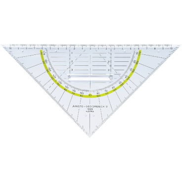 Geo-Dreieck mit Griff 22,5cm Geo-Dreieck mit Griff 22,5cm - Bild-Darstellung des Produktes 1