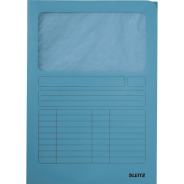 Sichtmappe A4 160g/qm Karton hellblau Sichtmappe A4 160g/qm Karton hellblau - Bild-Darstellung des Produktes 1