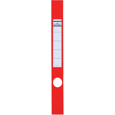 Ordnerrückenschild Ordofix schmal 40x390mm rot VE=10 Stück Ordnerrückenschild Ordofix schmal 40x390mm rot VE=10 Stück - Bild-Darstellung des Produktes 1