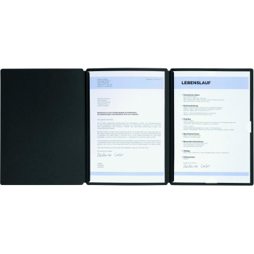 Bewerbungsmappe Spirit 3-teilig schwarz Bewerbungsmappe Spirit 3-teilig schwarz - Bild-Darstellung des Produktes 1