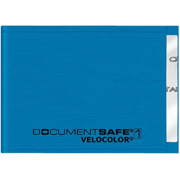 Kartenschutzhülle Document Safe RFID mit Abschirmfolie 90x63mm blau Kartenschutzhülle Document Safe RFID mit Abschirmfolie 90x63mm blau - Bild-Darstellung des Produktes 1