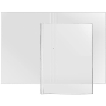 Doppelhülle A4 PP 75my glänzend transparent VE=5 Stück Doppelhülle A4 PP 75my glänzend transparent VE=5 Stück - Bild-Darstellung des Produktes 1