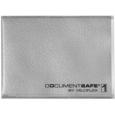 Kartenhülle Document Safe mit Abschirmfolie 90x63mm grau/silber Kartenhülle Document Safe mit Abschirmfolie 90x63mm grau/silber - Bild-Darstellung des Produktes 1