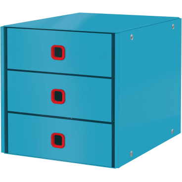 Schubladenset Click & Store Cosy 3 Schubladen Karton blau Schubladenset Click & Store Cosy 3 Schubladen Karton blau - Bild-Darstellung des Produktes 1