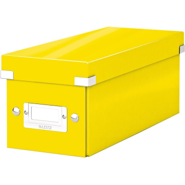 Ablagebox Click &amp; Store Wow CD Graukarton gelb Ablagebox Click &amp; Store Wow CD Graukarton gelb - Bild-Darstellung des Produktes 1