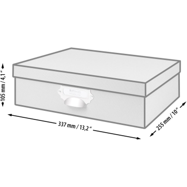 Aufbewahrungsbox mit Griff Stone Aufbewahrungsbox mit Griff Stone - Bild-Darstellung des Produktes 1