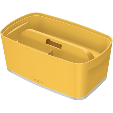 Aufbewahrungsbox Klein MyBox Cosy mit Organiser / Deckel ABS gelb Aufbewahrungsbox Klein MyBox Cosy mit Organiser / Deckel ABS gelb - Bild-Darstellung des Produktes 1