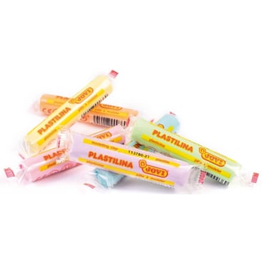 Plastilina Knete Pastellfarben VE= 6 Farben a 15g Plastilina Knete Pastellfarben VE= 6 Farben a 15g - Bild-Darstellung des Produktes 1