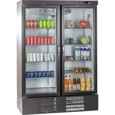 KBS Glastür Tiefkühlschrank | TKU 1200 G | mit Drehtüren TKU 1200 G - Bild-Darstellung des Produktes 1
