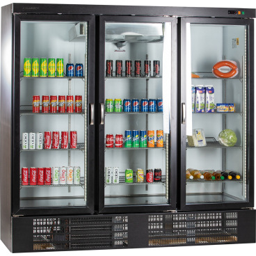 KBS Glastürkühlschrank | KU 1850 G | mit 3 Drehtüren KU 1850 G - Bild-Darstellung des Produktes 1