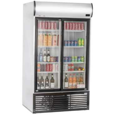 KBS Glastürkühlschrank | 1250 GDU | mit Schiebetüren 1250 GDU - Bild-Darstellung des Produktes 1