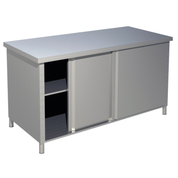 KBS Arbeitsschrank ohne Aufkantung B 120cm x T 70cm B 1200 mm x T 700 mm x H 850 mm - Bild-Darstellung des Produktes 1