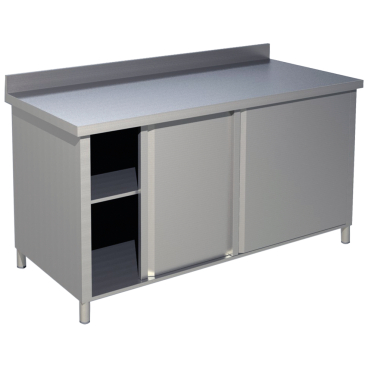 KBS Arbeitsschrank mit Aufkantung B 180cm x T 70cm B 1800 mm x T 700 mm x H 850 mm - Bild-Darstellung des Produktes 1