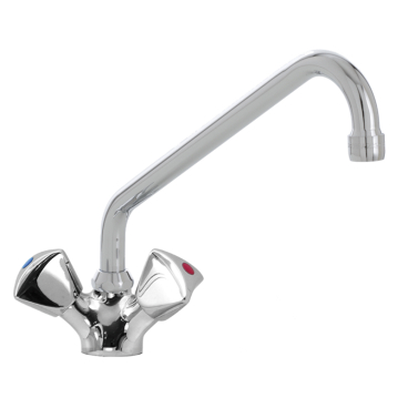 KBS EASY Knebel-Mischbatterie mit Schwenkhahn 3/8 Zoll Wasseranschluß T 326 mm x H 278 mm - Bild-Darstellung des Produktes 1