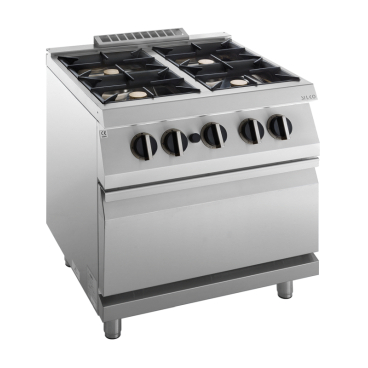 KBS Gas Herd mit 4 Brennern 32 kW mit Gas-Ofen 32 kW mit Gas-Ofen - Bild-Darstellung des Produktes 1