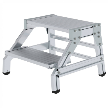 MUNK Aluminium Montagetritt starr 2 Stufen 1 Stück - Bild-Darstellung des Produktes 1