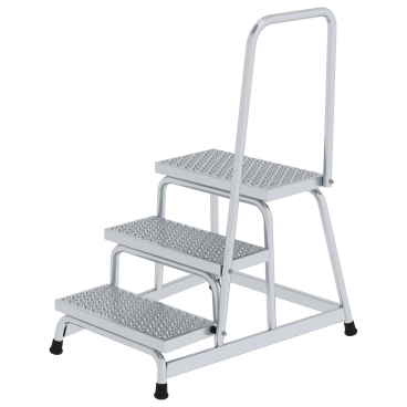MUNK Arbeitspodest R13 starr mit Handlauf 3 Stufen 1 Stück - Bild-Darstellung des Produktes 1