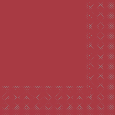 Mank Tissuewatte Serviette, 3-lagig 1 Karton = 1800 Stück, Farbe: bordeaux - Bild-Darstellung des Produktes 1