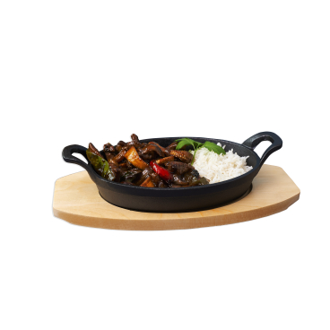 Mini-Servierpfanne mit Griffen, oval 210x150 mm 1x Bratpfanne - Bild-Darstellung des Produktes 1