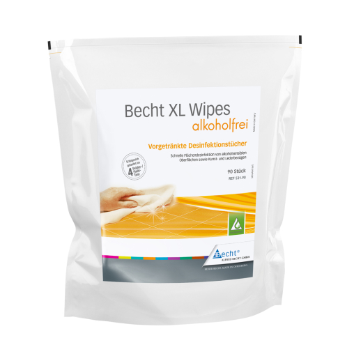 Becht XL Wipes Desinfektionstücher, alkoholfrei