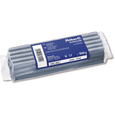 Knetmasse Plastilin 680 Farbe 13 grau 1 kg Knetmasse Plastilin 680 Farbe 13 grau 1 kg - Bild-Darstellung des Produktes 1
