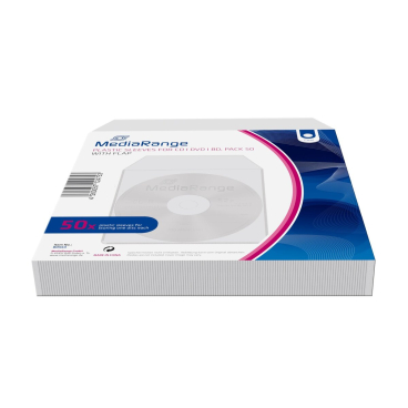 Plastiktaschen für 1 Disc mit Lasche transparent 50er Pack. Plastiktaschen für 1 Disc mit Lasche transparent 50er Pack. - Bild-Darstellung des Produktes 1