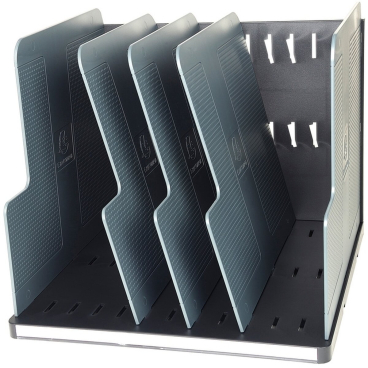 Standablage Modulotop Eco mit 5 Trennplatten schwarz/mausgrau Standablage Modulotop Eco mit 5 Trennplatten schwarz/mausgrau - Bild-Darstellung des Produktes 1