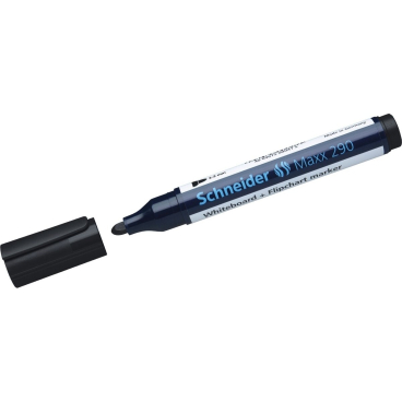 Whiteboard- und Flipchartmarker 290 schwarz Whiteboard- und Flipchartmarker 290 schwarz - Bild-Darstellung des Produktes 1