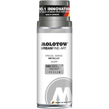 Farbspray Urban Fine-Art 400ml Metallic silber Farbspray Urban Fine-Art 400ml Metallic silber - Bild-Darstellung des Produktes 1