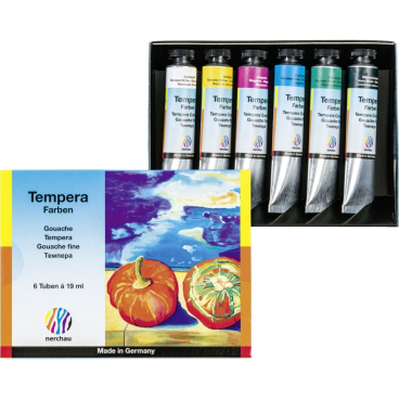 Temperafarben VE=6 Farben Temperafarben VE=6 Farben - Bild-Darstellung des Produktes 1