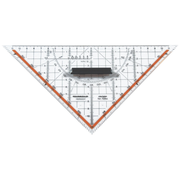 TZ-Dreieck 25cm Acryl transparent TZ-Dreieck 25cm Acryl transparent - Bild-Darstellung des Produktes 1
